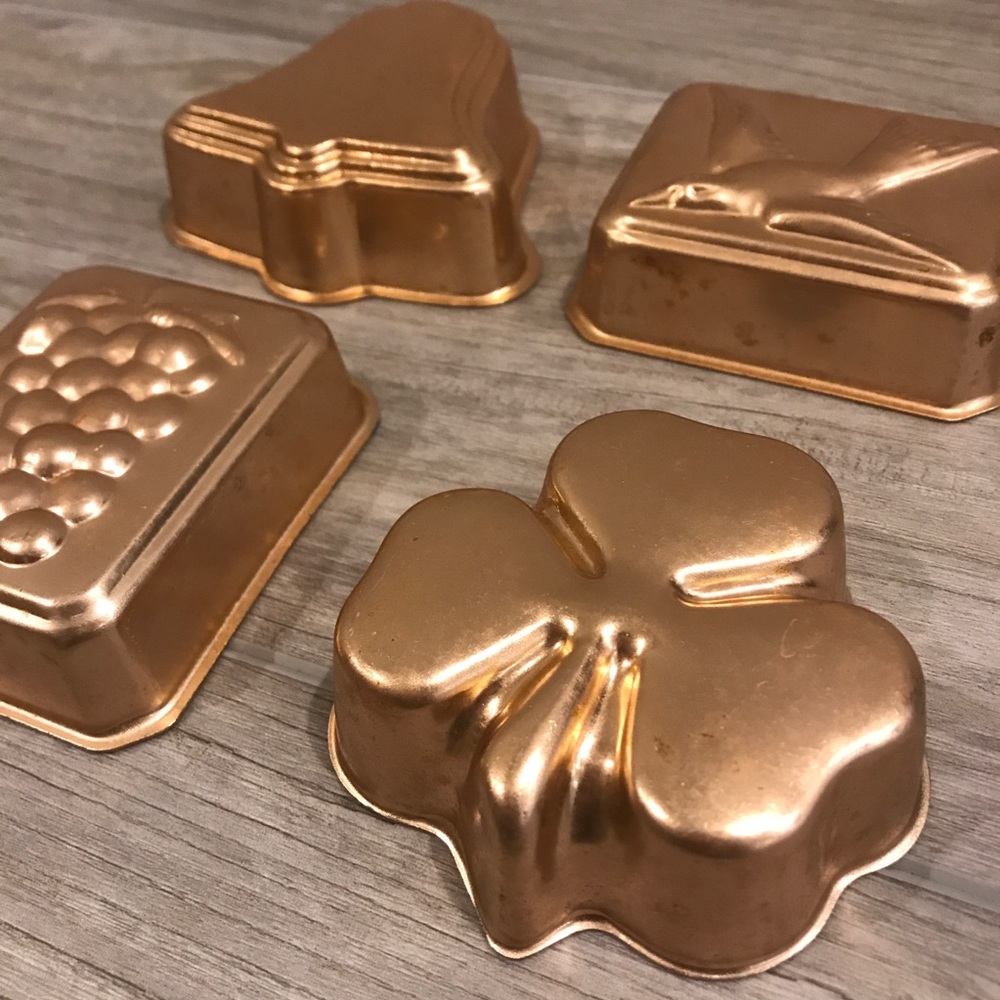 Set of Vintage Copper Wall Hangings.